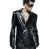 Leather Blazer