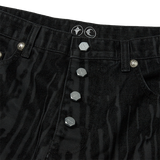 【THUG CLUB】Blood Lazered Denim Pants