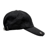 DISTRESSED COATED CAP (BLACK COATING)