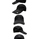 DISTRESSED COATED CAP (BLACK COATING)