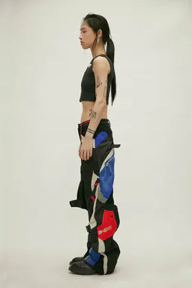 【JENN LEE】 Ruptured Tag Vest 