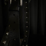 Dark Pyramid Buckle Belt
