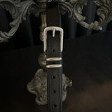 Cold Order Double Silver Ring Belt