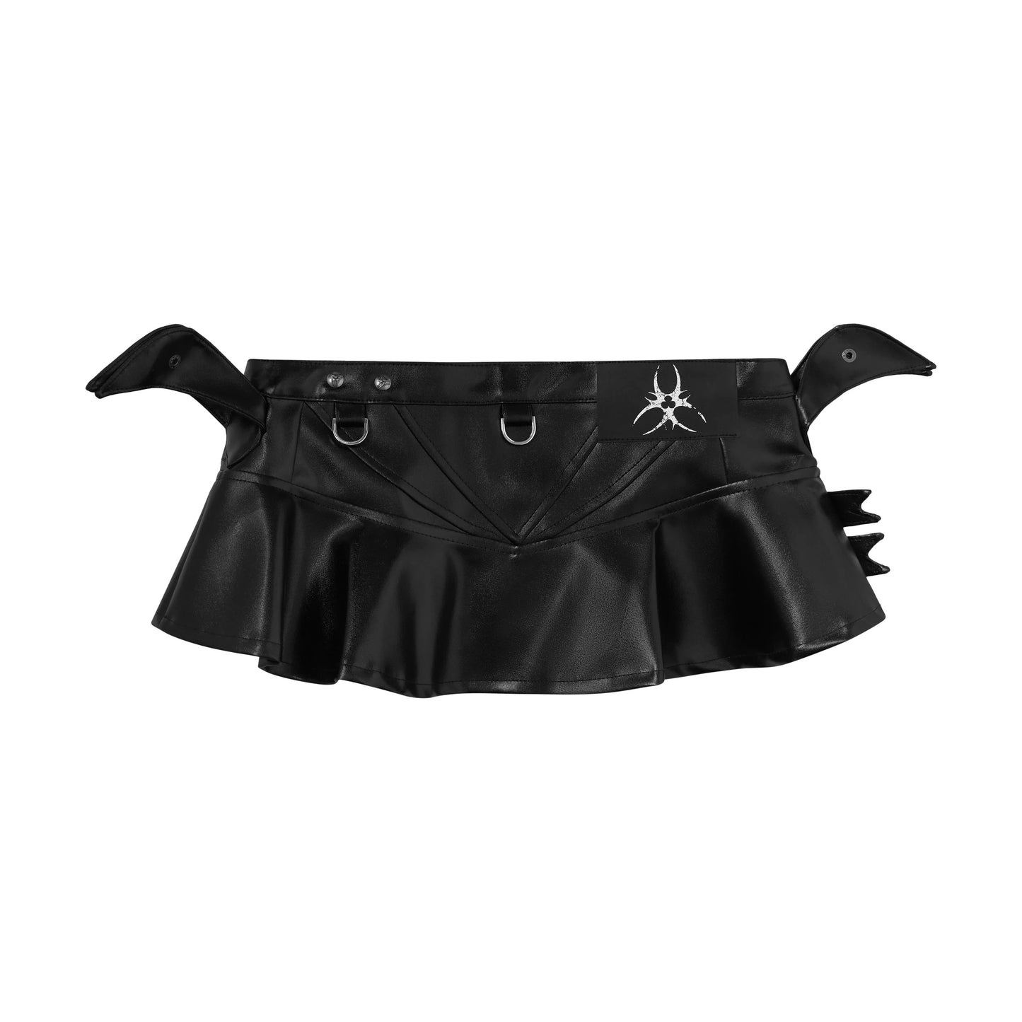 【COZY】"CHAOS DREAM" LEATHER SKIRT