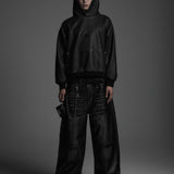 VINTAGE LEATHER WASHED PANTS