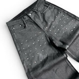 BUDS FLARED WAXED JEAN