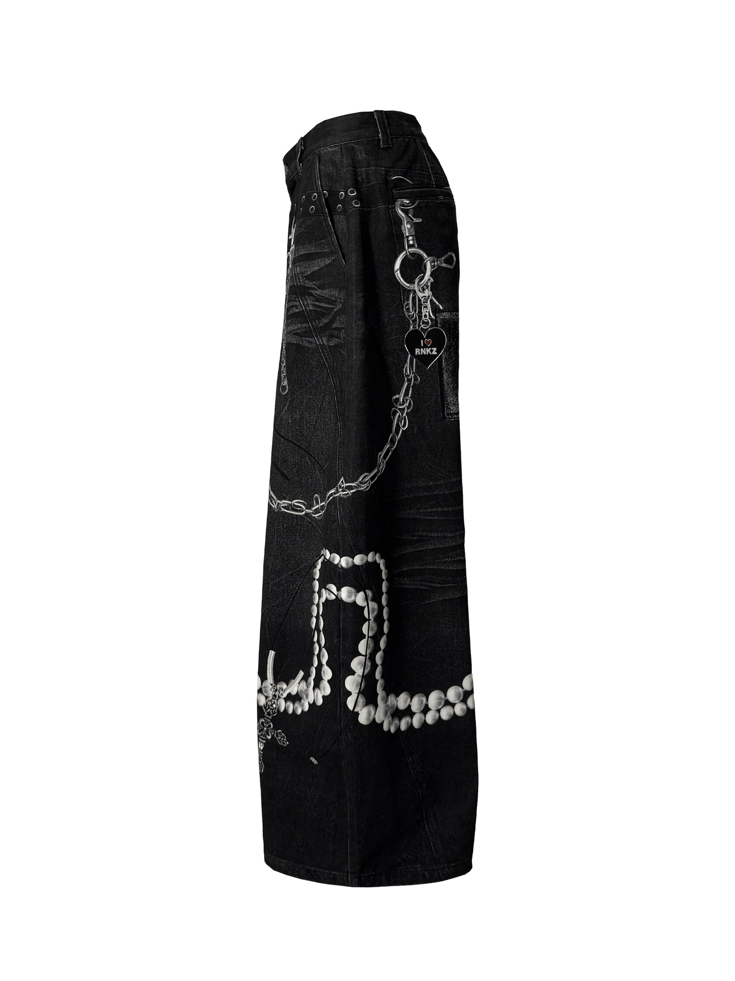 【ROSEN KREUZ】3D RELIC ARCHIVE TROUSERS (BLACK)