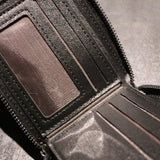17.dhc 1 of 1 hand painted bifold wallet