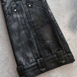 Dark Knight Flare Waxed Pants