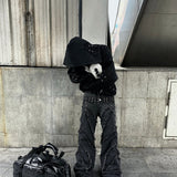 【COZY】"00 KNIGHT CLUB  BAGGY FLARE JEANS"