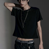 TIGHT FIT PIERCE CUSTOM TEE (Black)
