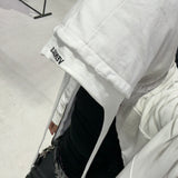 【VEINDALS】DISTRESSED ZIP UP HOODIE
