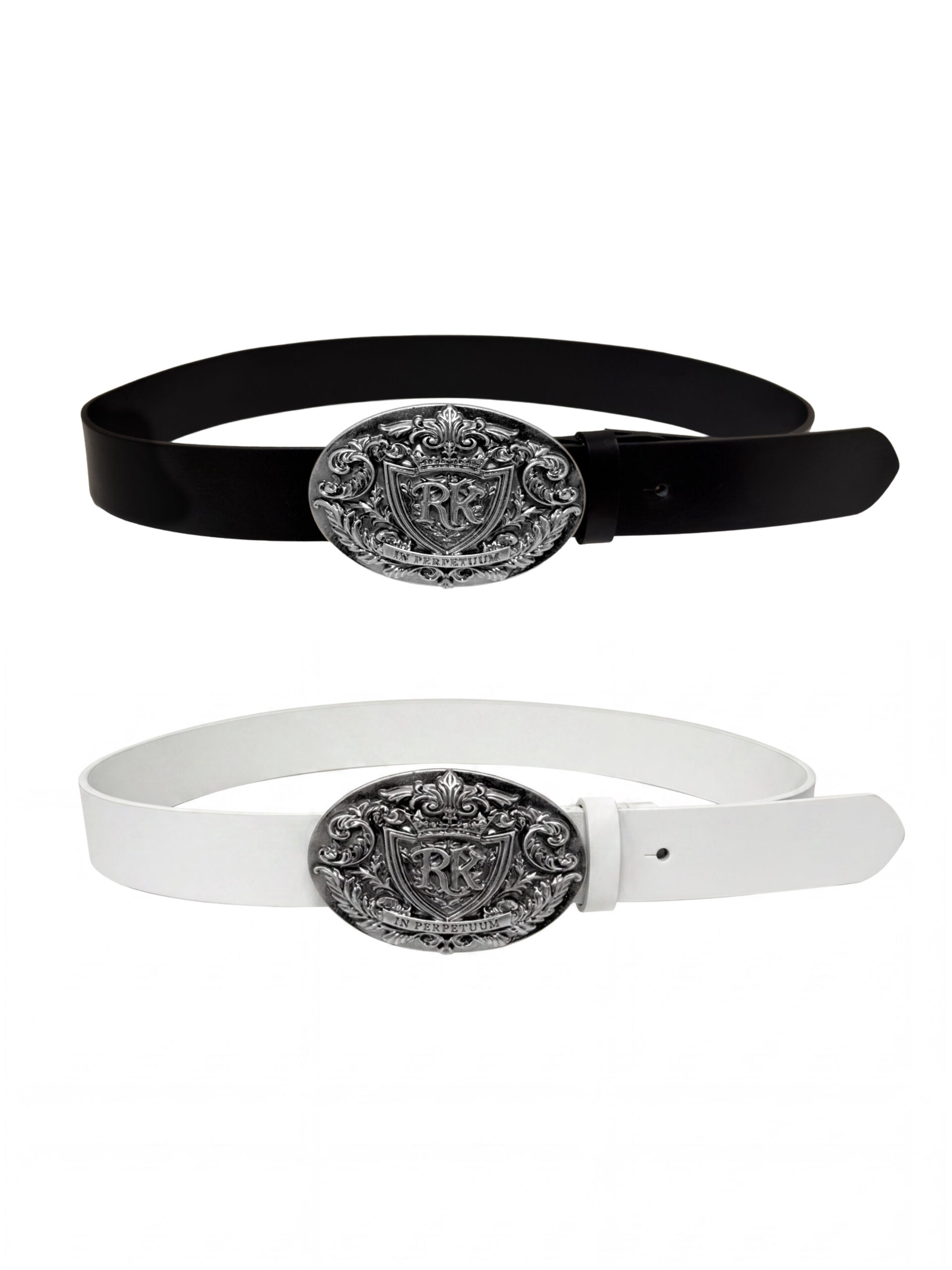 REGALIA CREST BELT BLACK