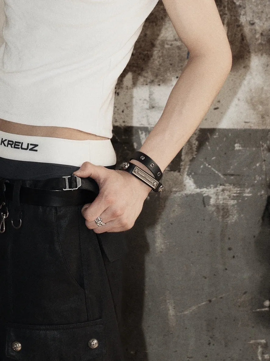 【ROSEN KREUZ】RK RIVET CHOKE studded collar