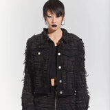 【ERIC CRÉER】”CHP-1 003” CROPPED DENIM JACKET