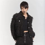 【ERIC CRÉER】”CHP-1 003” CROPPED DENIM JACKET