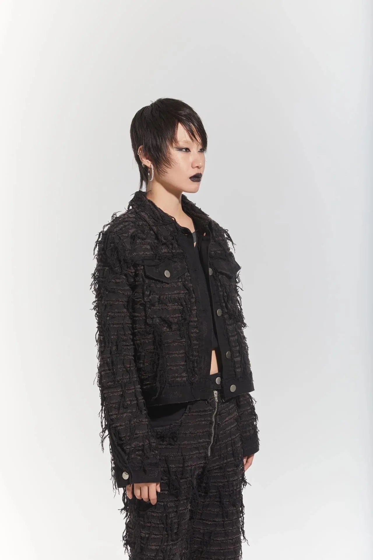 【ERIC CRÉER】”CHP-1 003” CROPPED DENIM JACKET