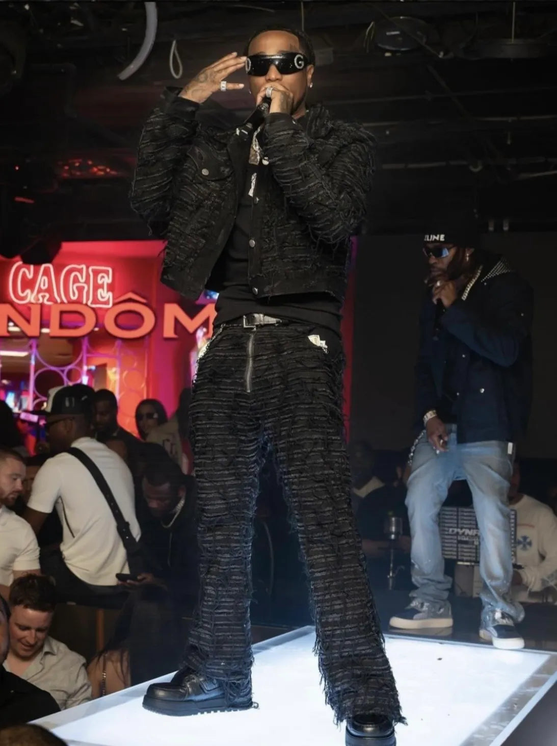 【ERIC CREER】CHP-1 007 DAMAGE DENIM PANTS