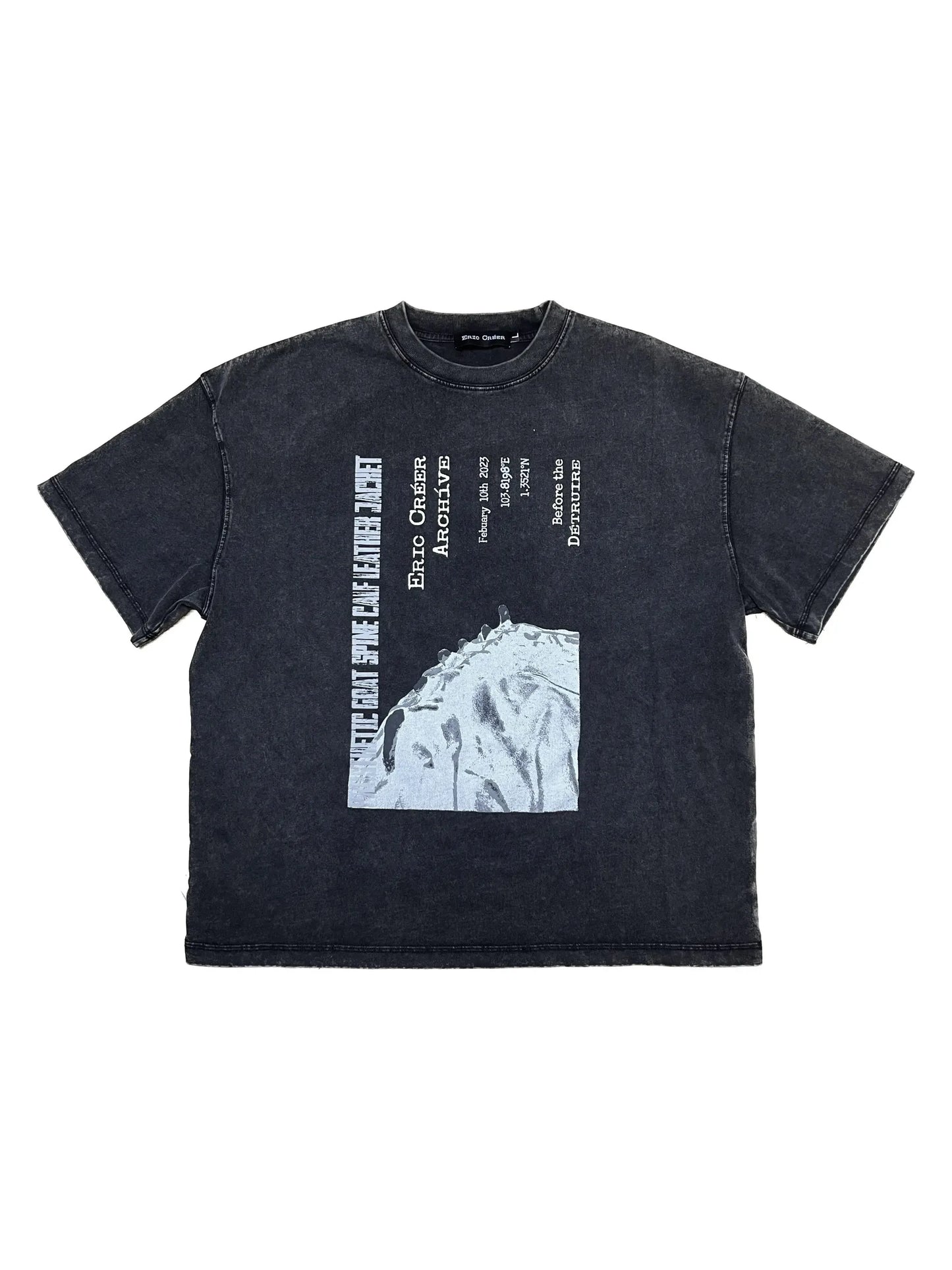 【ERIC CRÉER】PRØSTHETIC SPINE- ARCHIVE - TEE