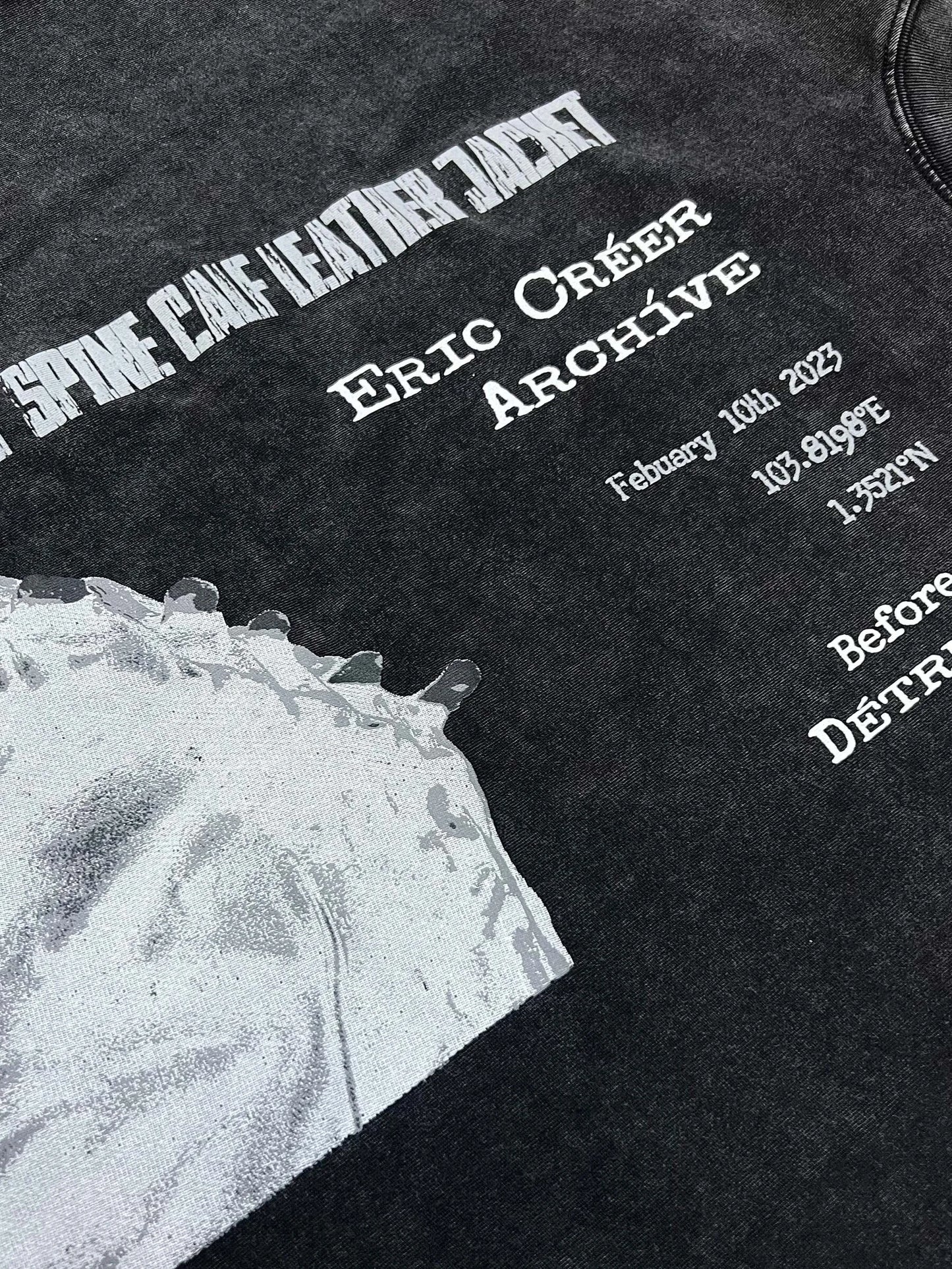 【ERIC CRÉER】PRØSTHETIC SPINE- ARCHIVE - TEE