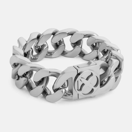 【VITALY】"INTEGER" LOGO CUBA BRACELET