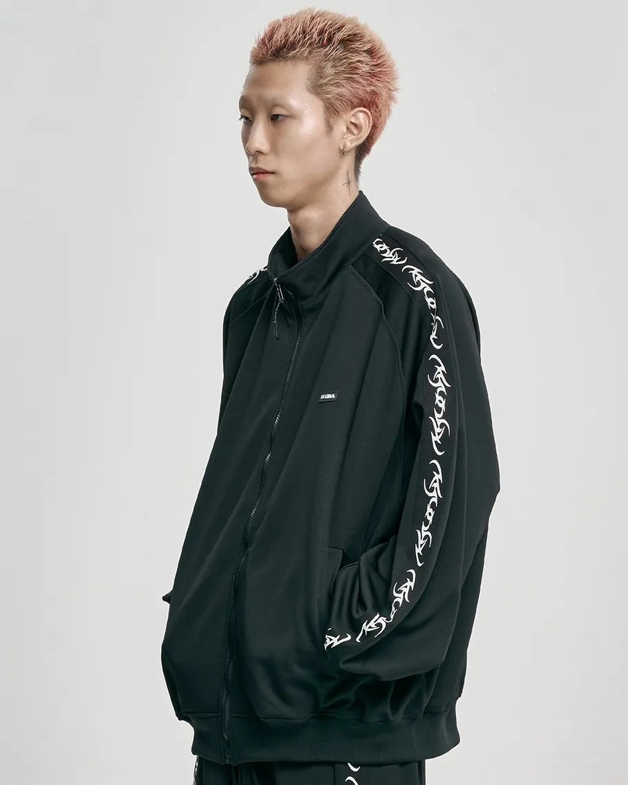 【AJOBYAJO】Oversized Raglan Track Jacket 