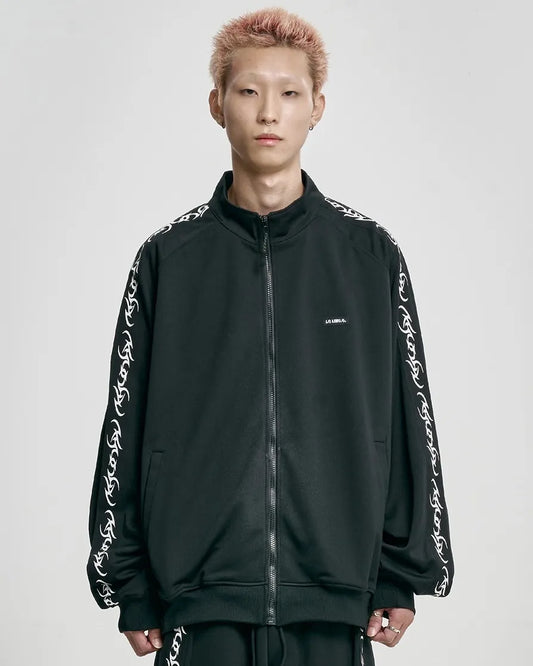 【AJOBYAJO】Oversized Raglan Track Jacket 