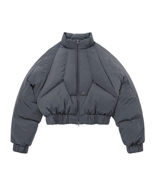 【AJOBYAJO】Paneled Down Short Jacket (2color)