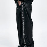 【AJOBYAJO】VEGAN LEATHER ONE TUCK PANTS