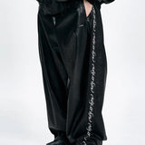 【AJOBYAJO】VEGAN LEATHER ONE TUCK PANTS