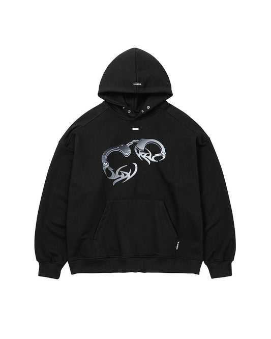 【AJOBYAJO】Tribal AJO Handcuffs Hoodie
