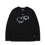 【AJOBYAJO】Tribal AJO Handcuffs Long Sleeves T-Shirt (BLACK)
