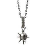 "Remnant Net I" Punk Meteor Hammer Necklace