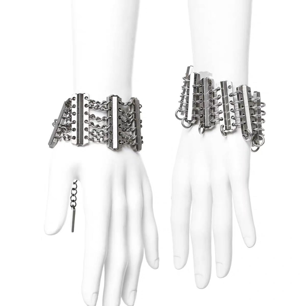 【IIIMIII】KARINA selects Canwang I OPIUM block metal chain bracelet
