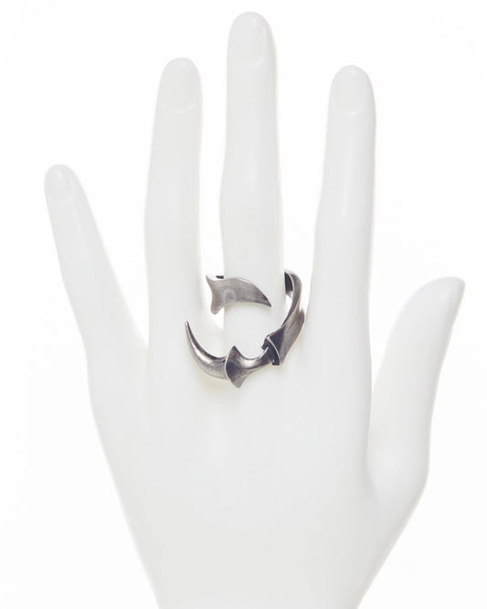 【IIIMIII】Black Painting III Goethe Devil Claw Ring
