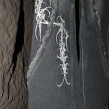 17.dhc 1 of 1 hand painted flared jeans