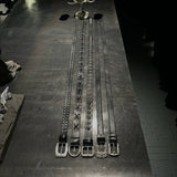 Threaded rivet belt