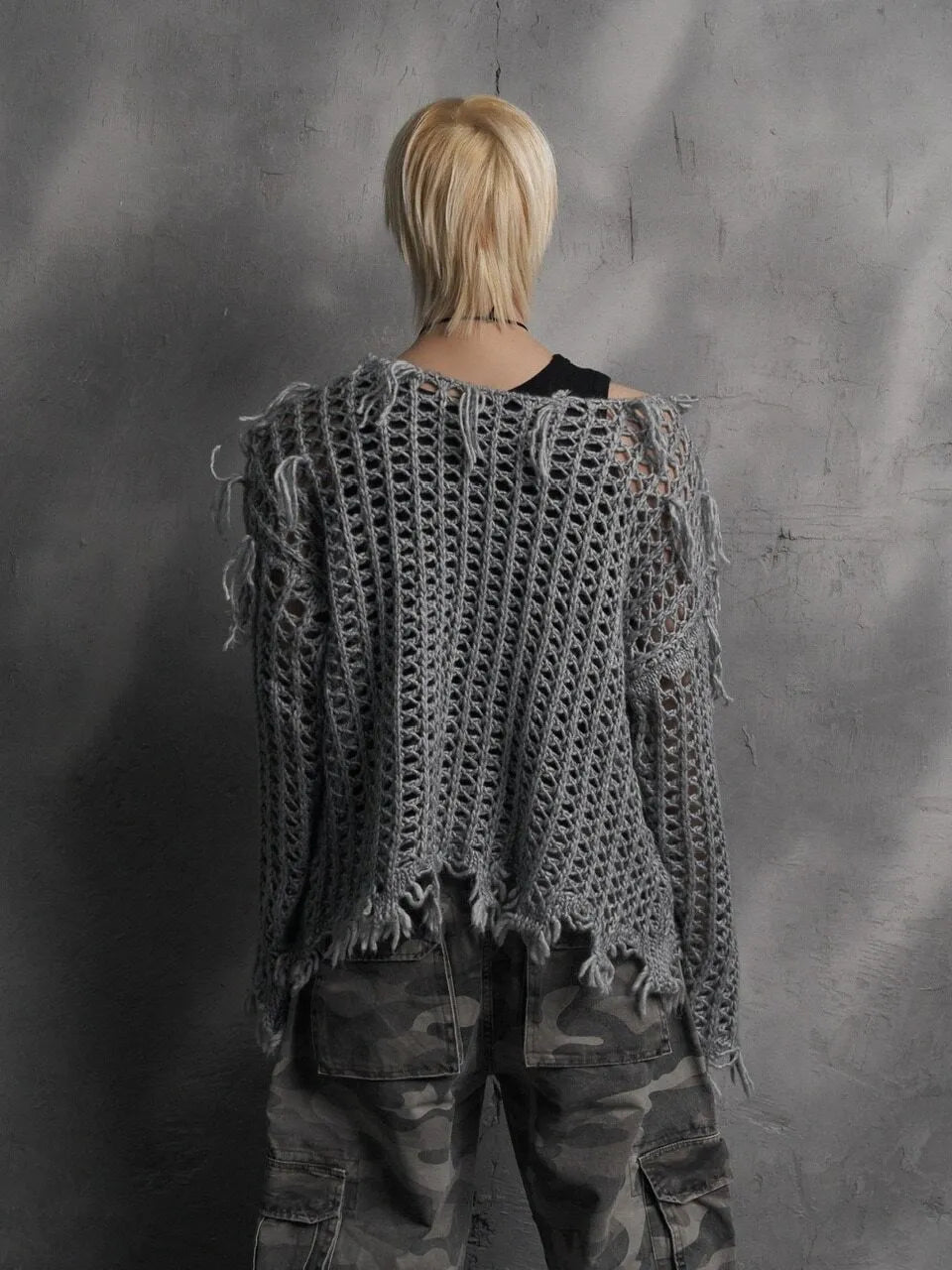 【ROSEN KREUZ】CROCHET LOOSE KNIT 
