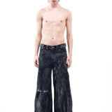 【NO FAITH STUDIO】BLACK ARTISANAL DUNE DENIM