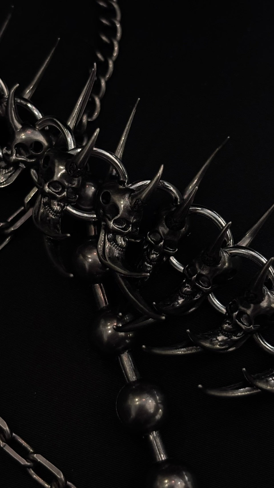 【IIIMIII】Special Shaped Stitching CHOKER