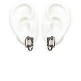 "RottenMetal" IIIMIII BrokenWeb I Square Earrings