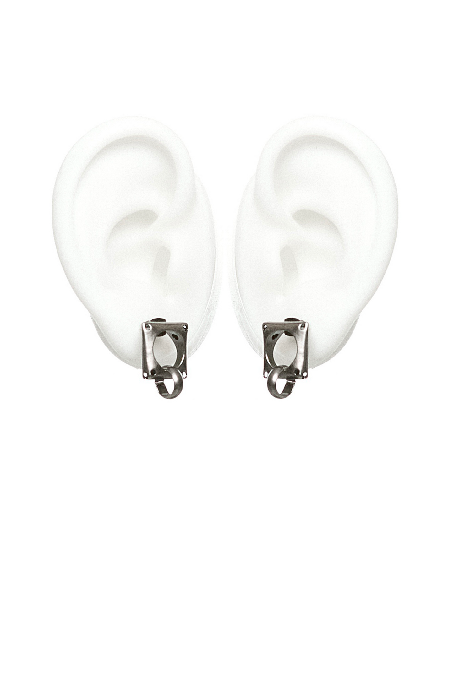 【IIIMIII】IIIMIII BrokenWeb I Square Earrings 