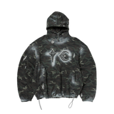 【THUG CLUB】 Sprayed Camoflage Rock Hoodie
