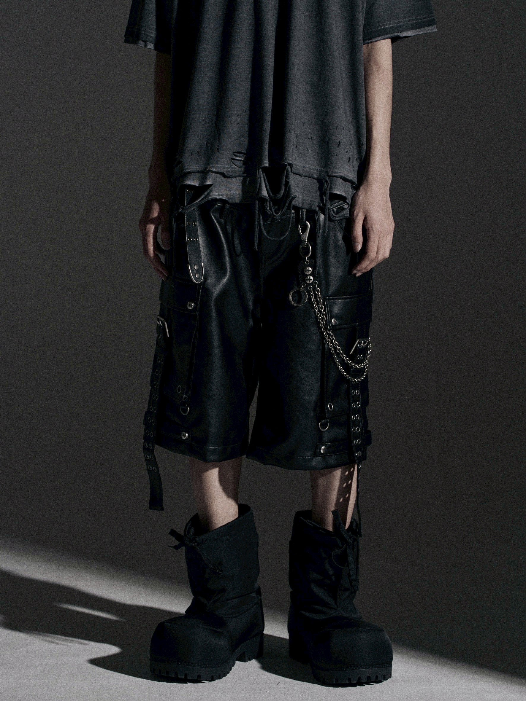 〚Rosen Kreuz〛 LONGBELTFLARECARGOPANTS 𝗥𝗢𝗦𝗘𝗡 𝗞𝗥𝗘𝗨𝗭®︎ | -𝗥𝗢𝗦𝗘𝗡 𝗞𝗥𝗘𝗨𝗭- 𝟮𝟰