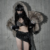 Reversible Faux Fur Jacket