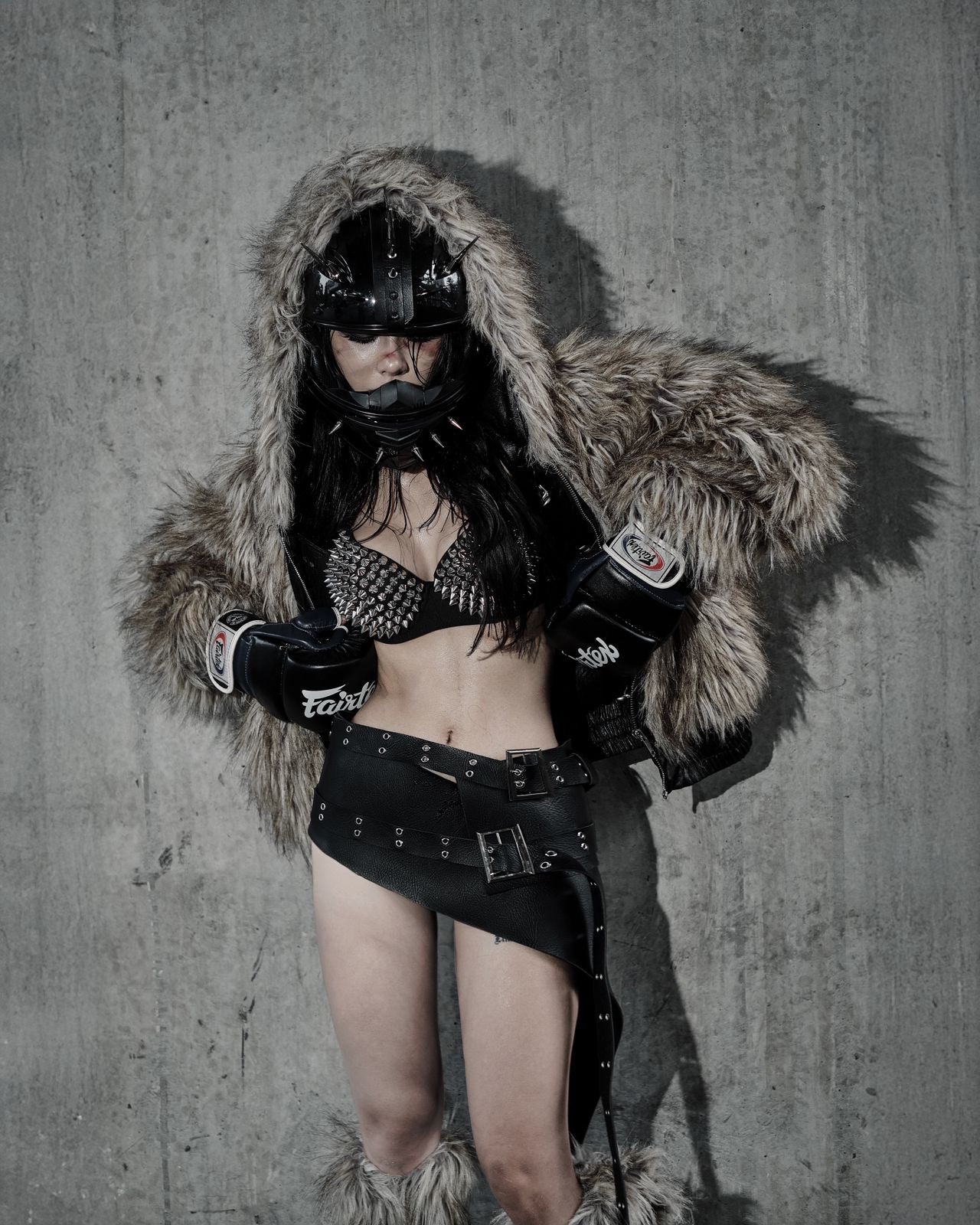 【RICH】Reversible Faux Fur Jacket