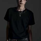 TIGHT FIT PIERCE CUSTOM TEE (Black)