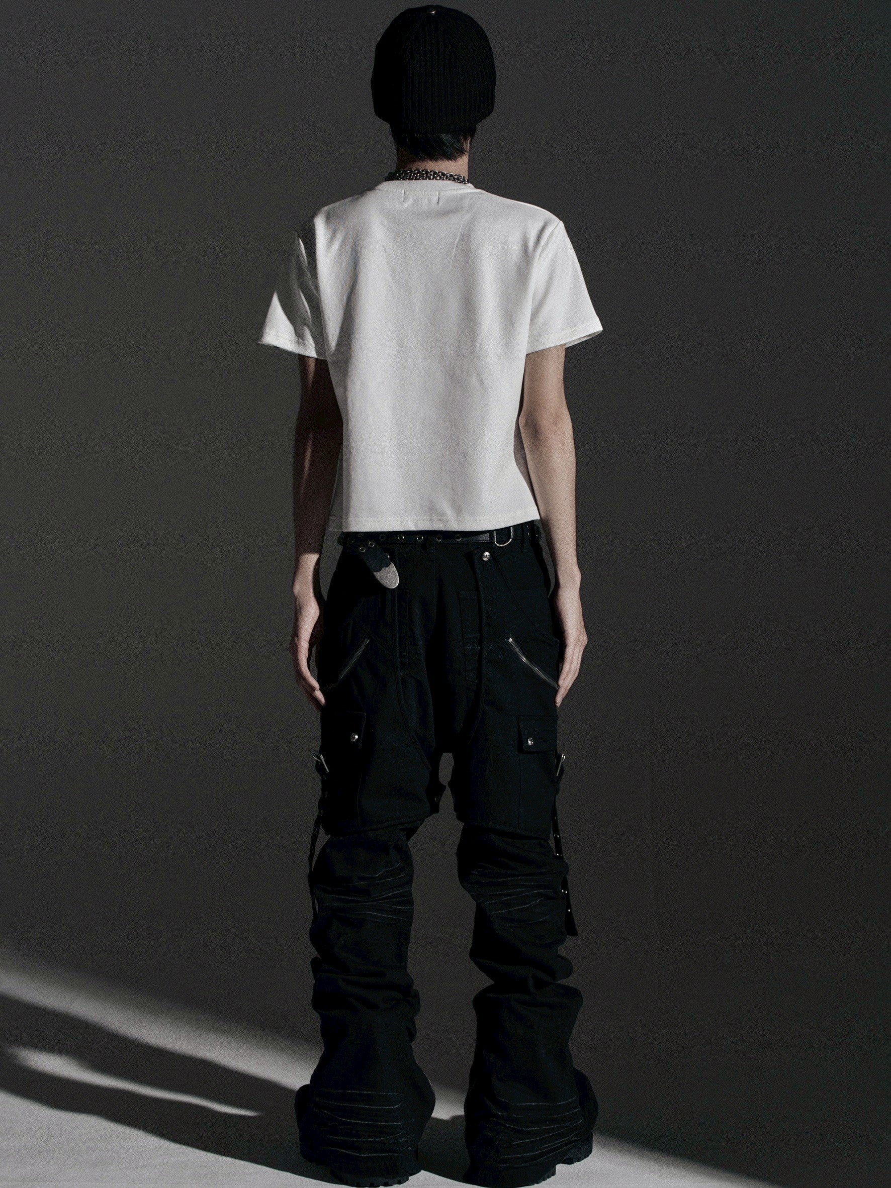 【Rosen Kreuz】SIDE BELT BIG WIDE PANTS Rosen Kreuz】SIDE BELT BIG WIDE PANTS (2color) | OUR BRAND
