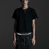 TIGHT FIT PIERCE CUSTOM TEE (Black)