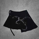 【XIVX】HANDPAINTED SHORT SKIRT